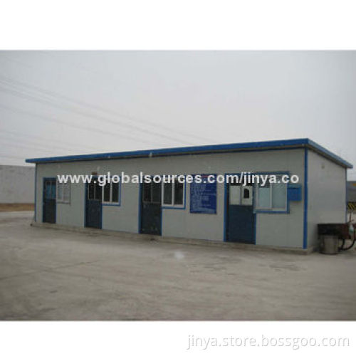 Color Steel Sandwich Panel Prefab House, Easy to Assemble and Disassemble